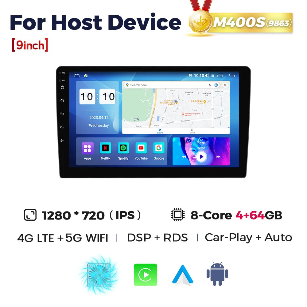 NaviFly 9-10" Universal Car Multimedia Player