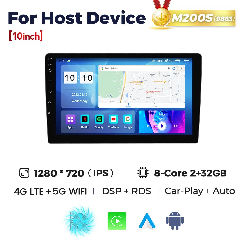 NaviFly 9-10" Universal Car Multimedia Player