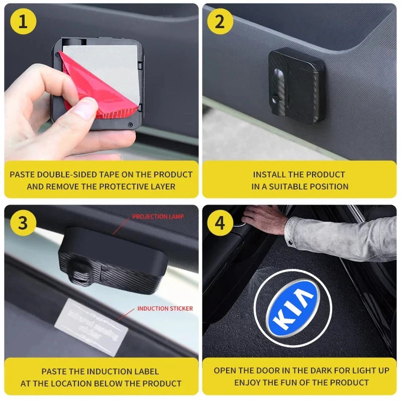 KIA LED Door Logo Projector