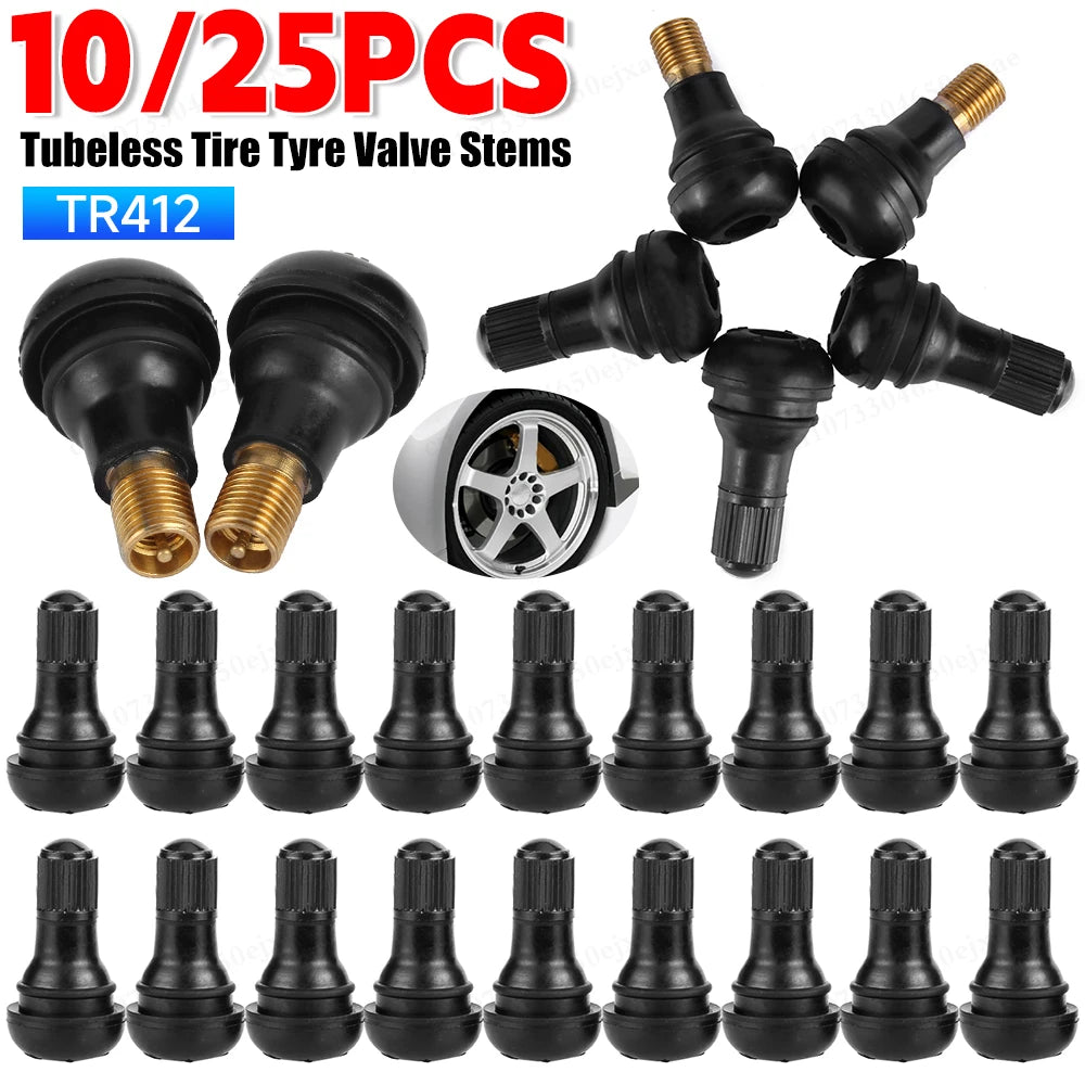 TR412 Tubeless Tire Valve Stems