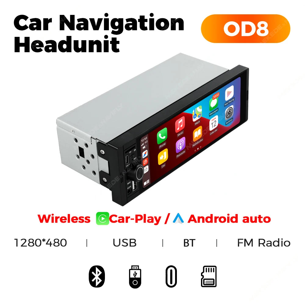 NaviFly OD8 6.86″ 1DIN MP5 Car Player