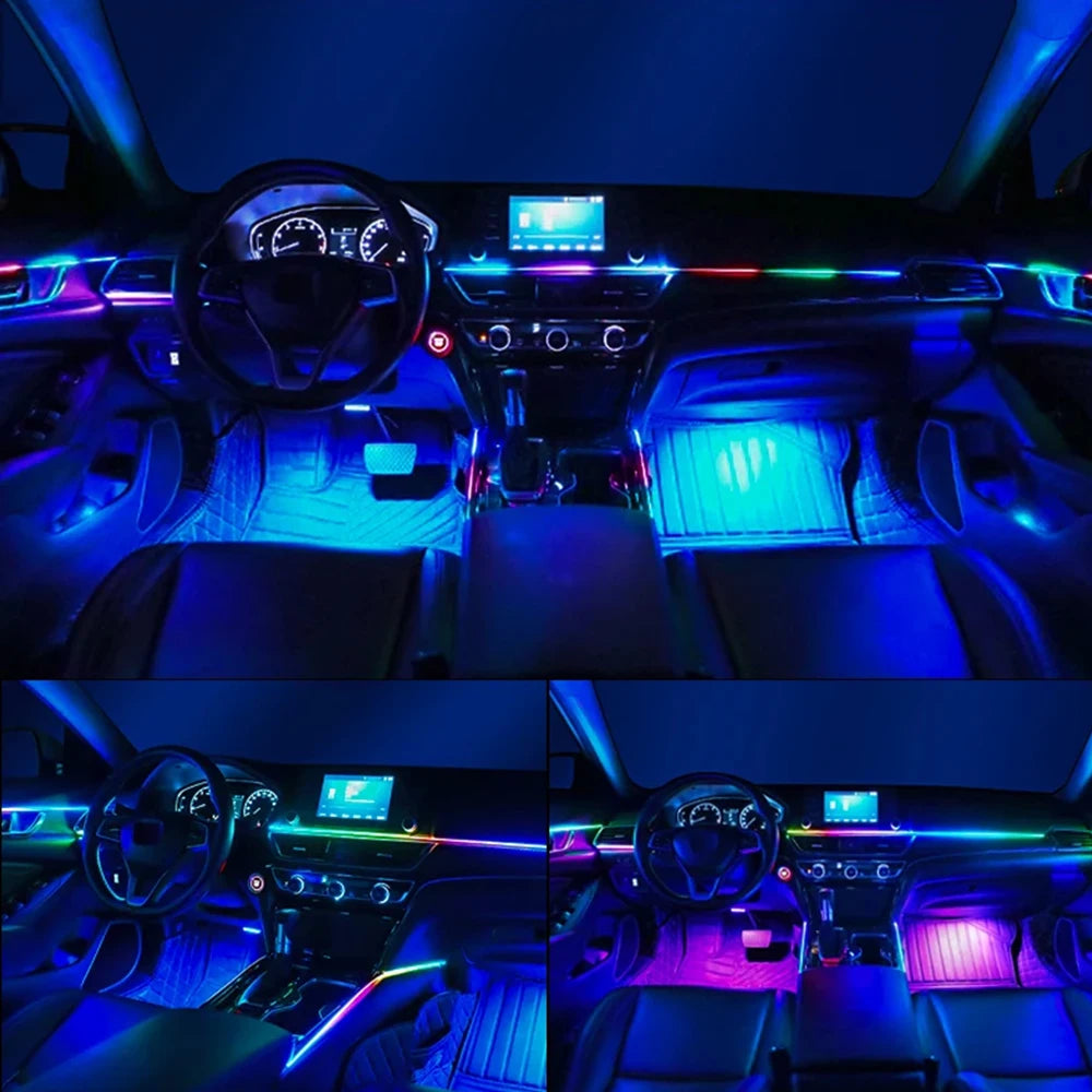 App-Controlled Car Ambient LED Strip