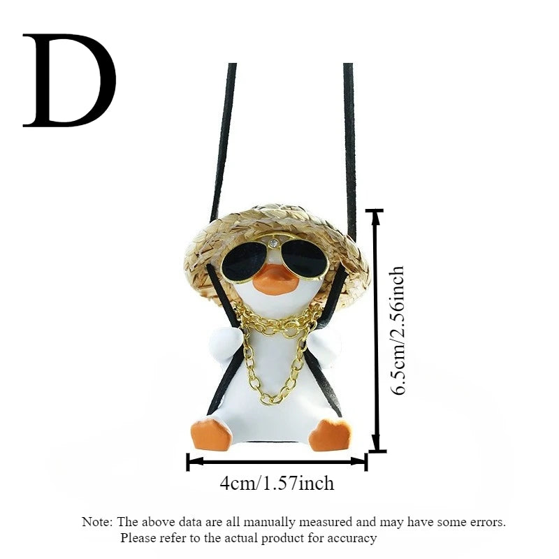 Sunglasses Duck Rearview Decor