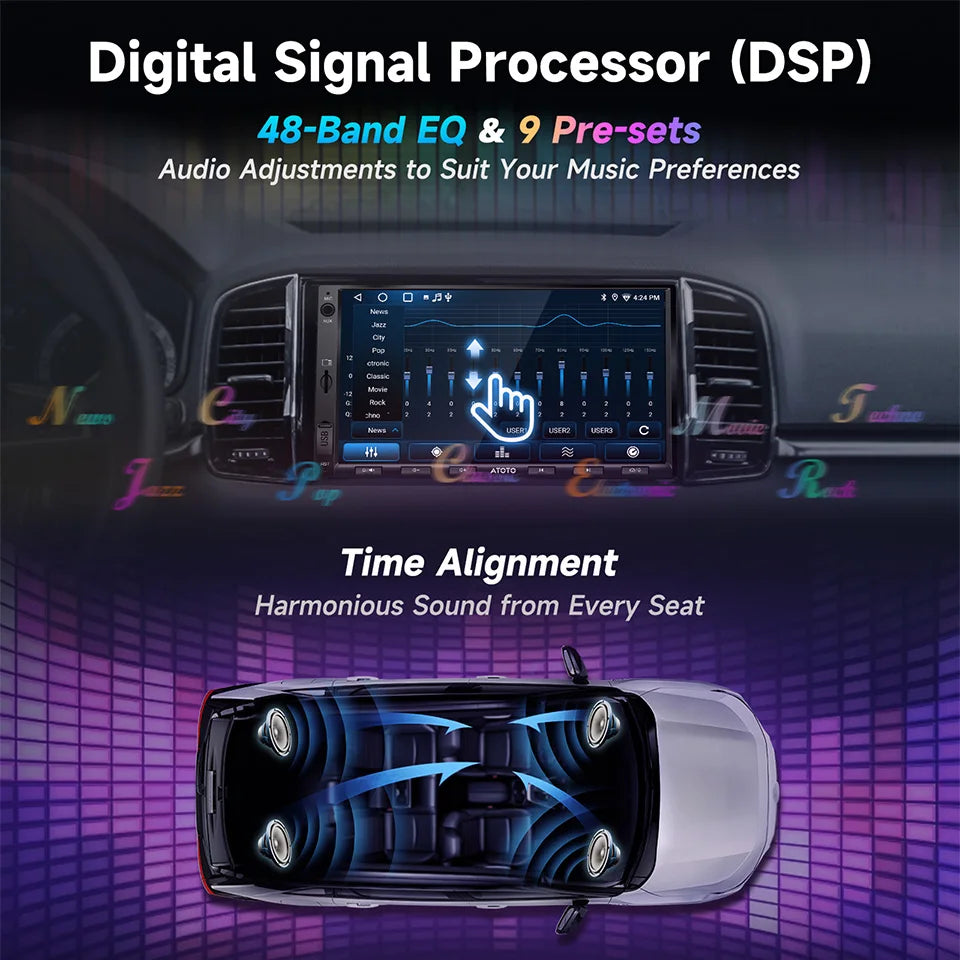 ATOTO A5L 7" Android 2Din Car Stereo