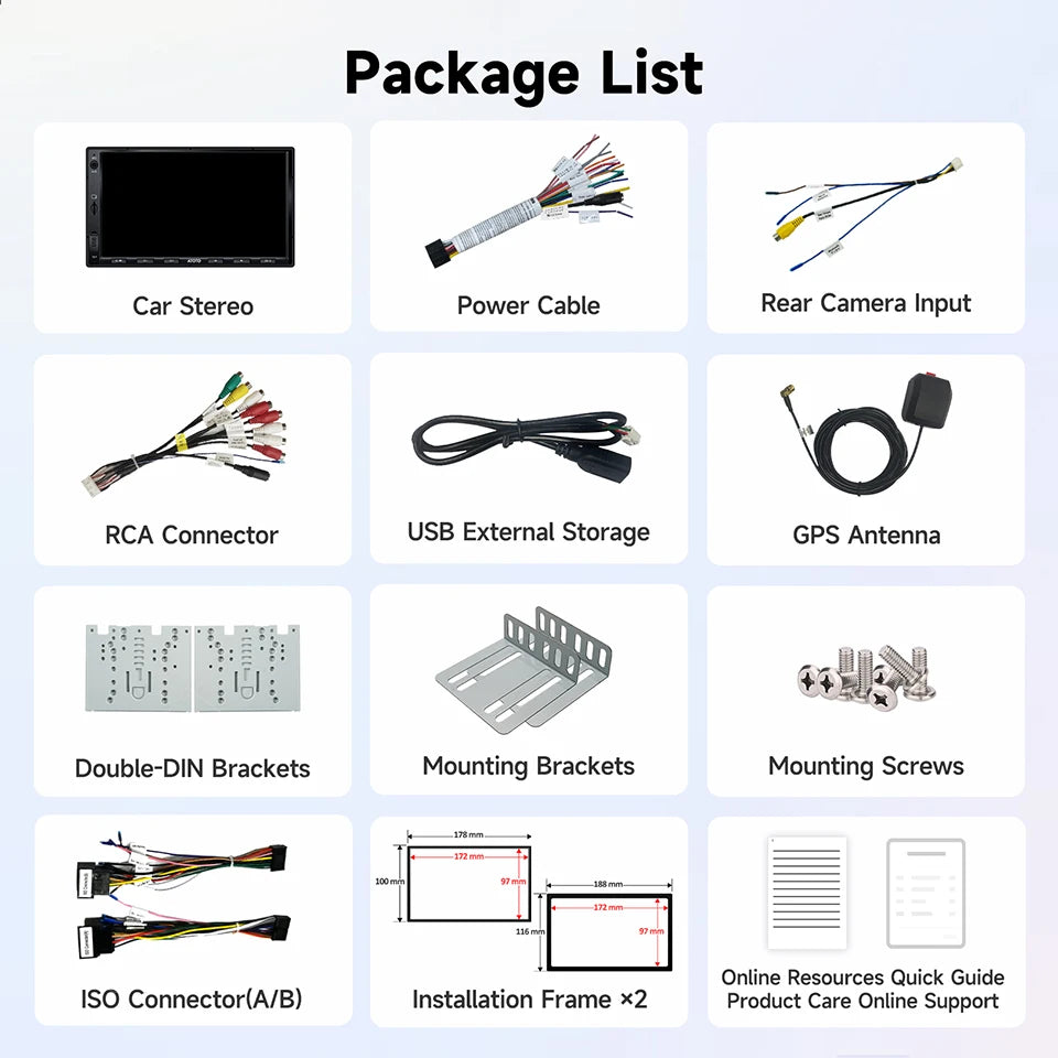 ATOTO A5L 7" Android 2Din Car Stereo