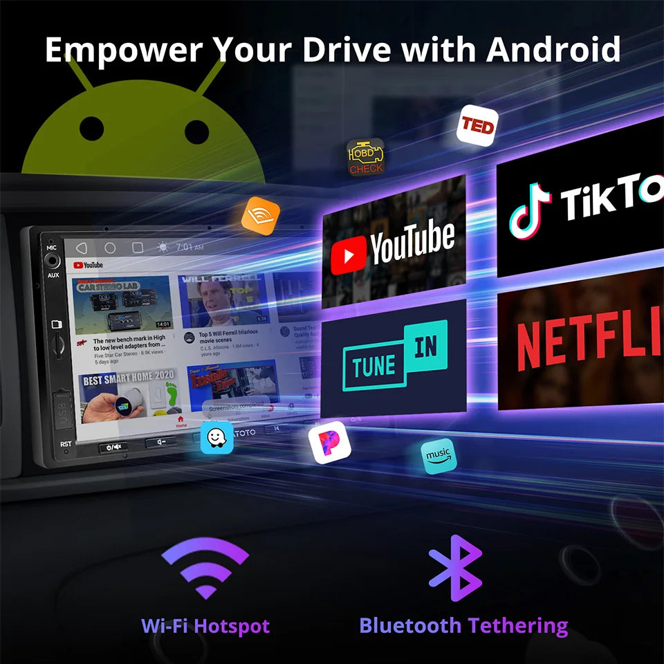 ATOTO A5L 7" Android 2Din Car Stereo