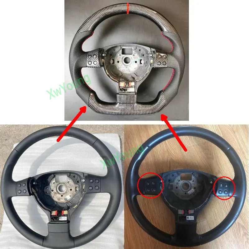 Carbon Fiber VW Steering Wheel