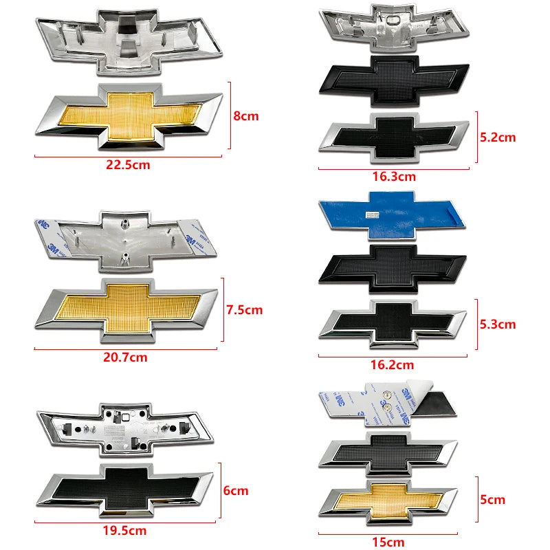 Chevrolet Captiva 3D Emblem Sticker